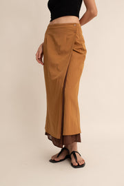 Capri Tie-front Skirt