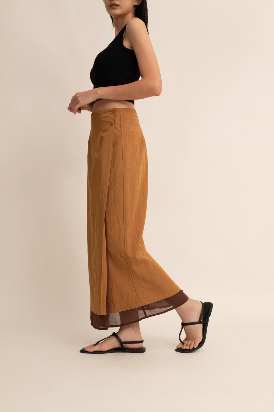 Capri Tie-front Skirt