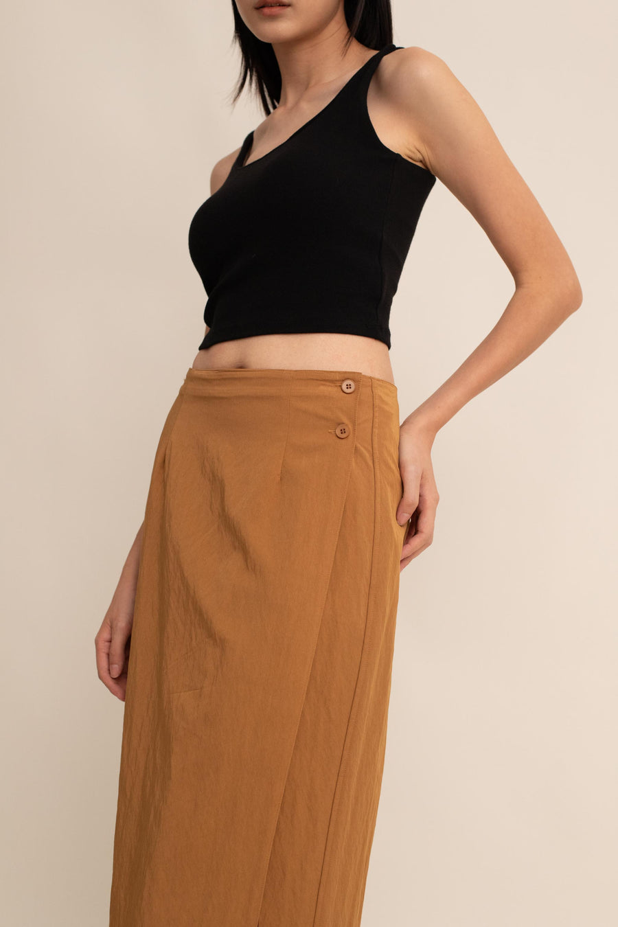 Capri Tie-front Skirt