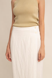 Capri Tie-front Skirt