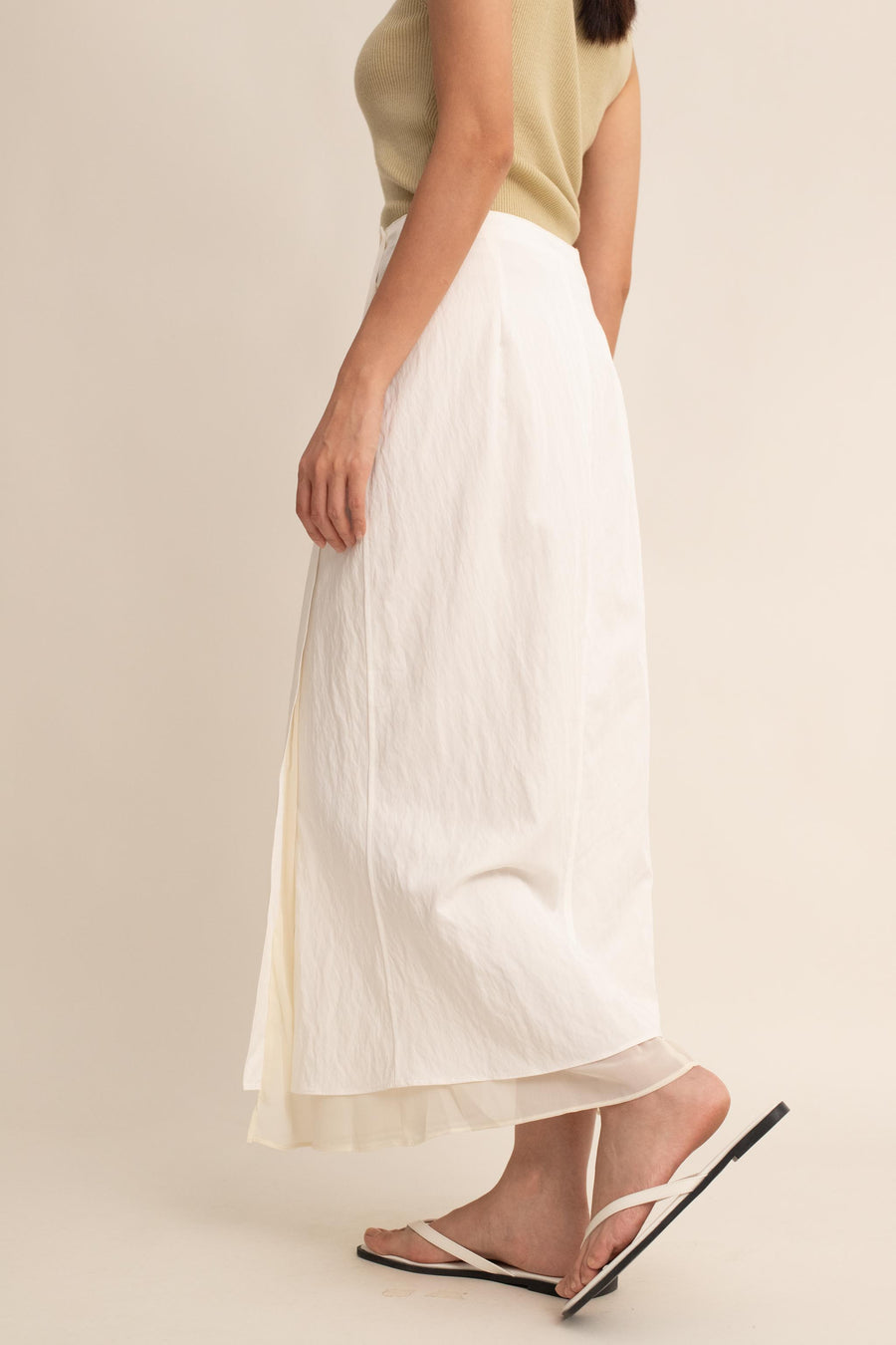 Capri Tie-front Skirt