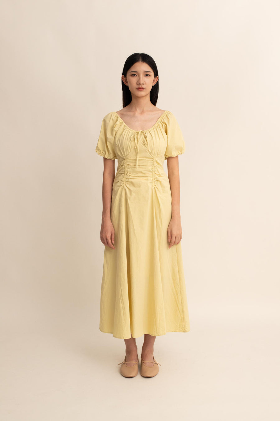 Celina Puff Dress