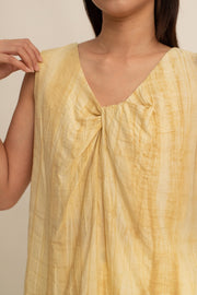 Delphine Knot Front Top