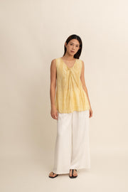 Delphine Knot Front Top