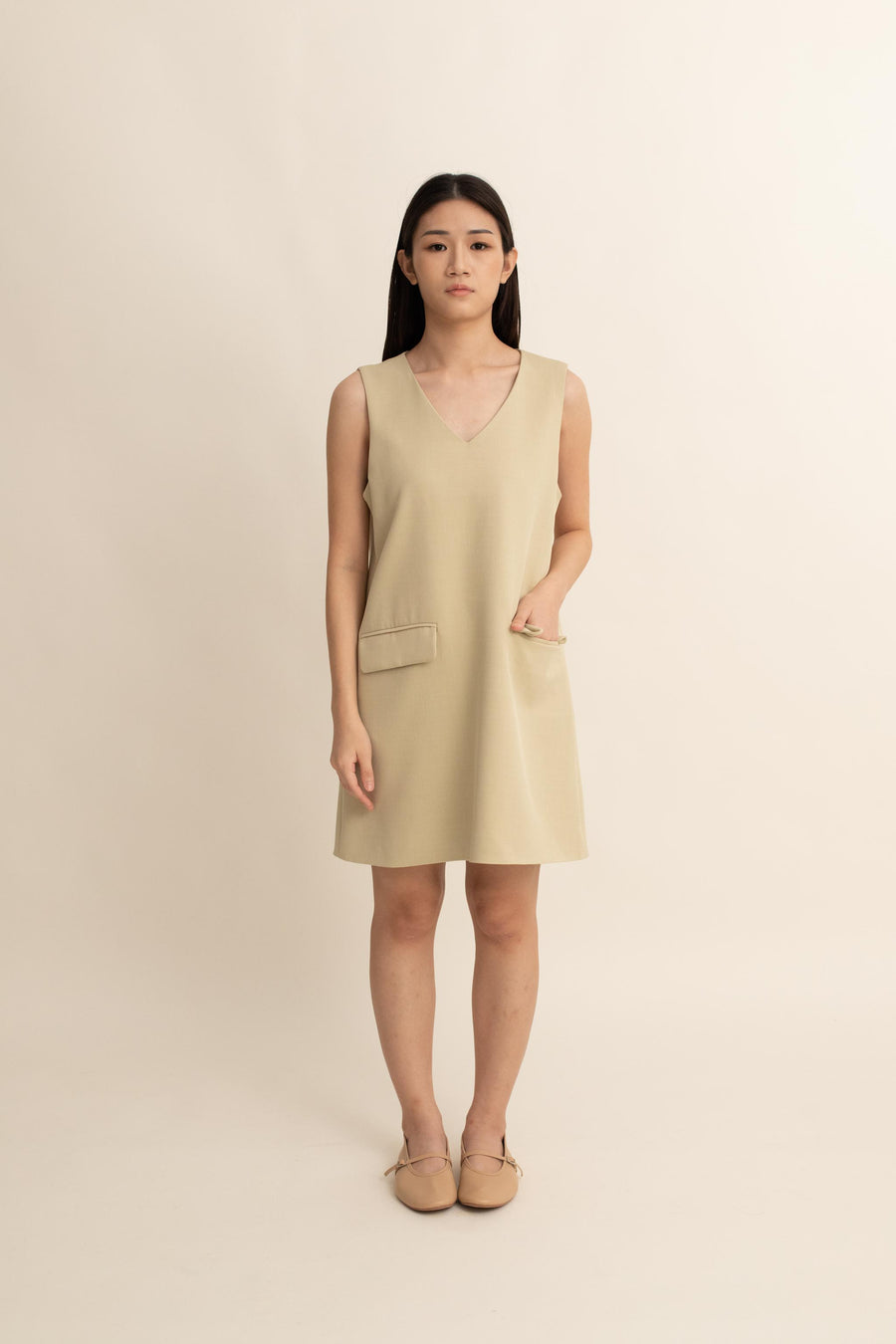 Hailey V-neck Dress