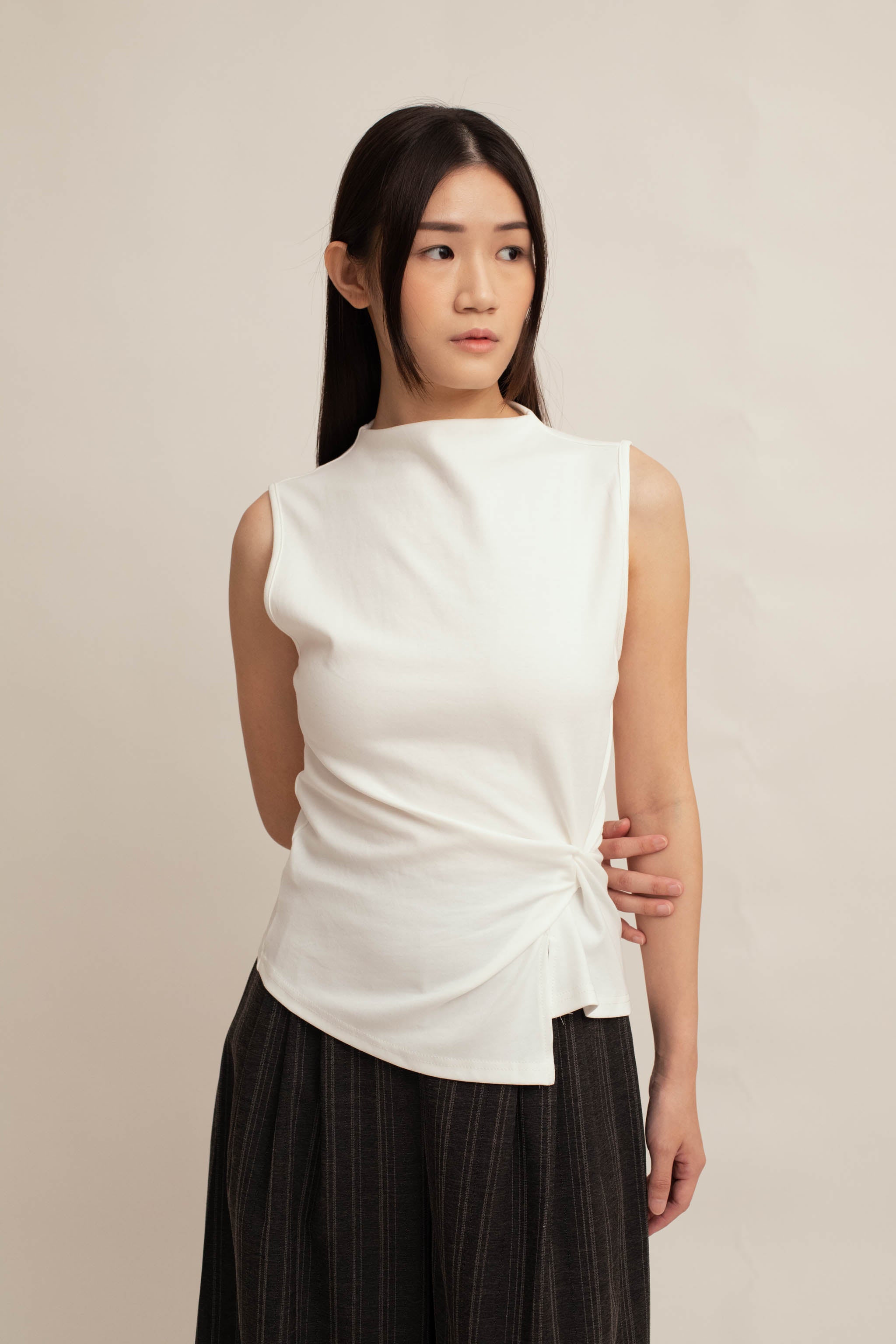 Jerene Side Knot Top