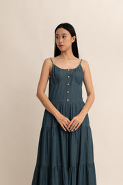 Julietta Tiered Denim Dress