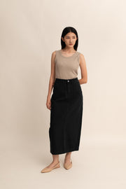 Keira Denim Pencil Skirt