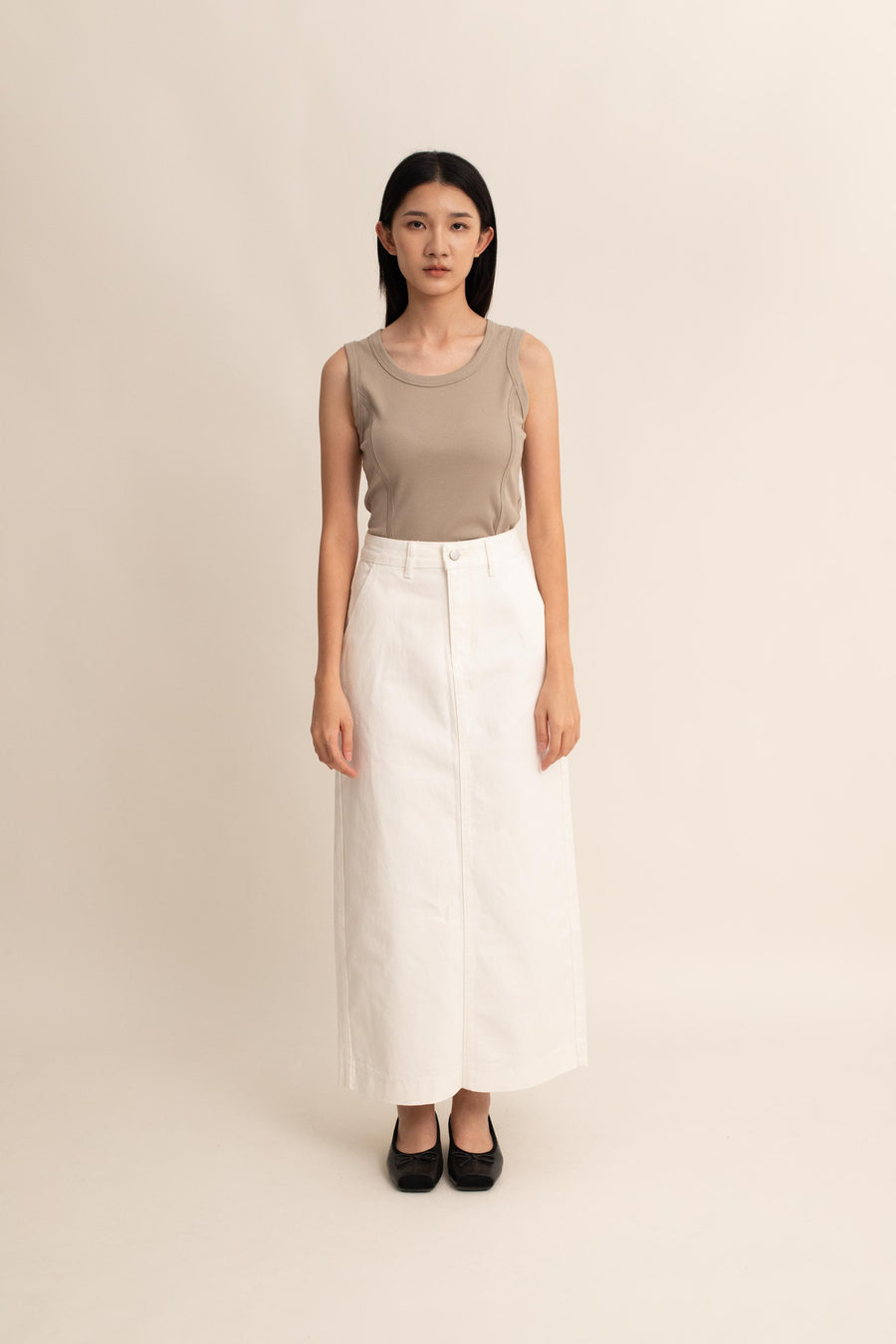 Keira Denim Pencil Skirt