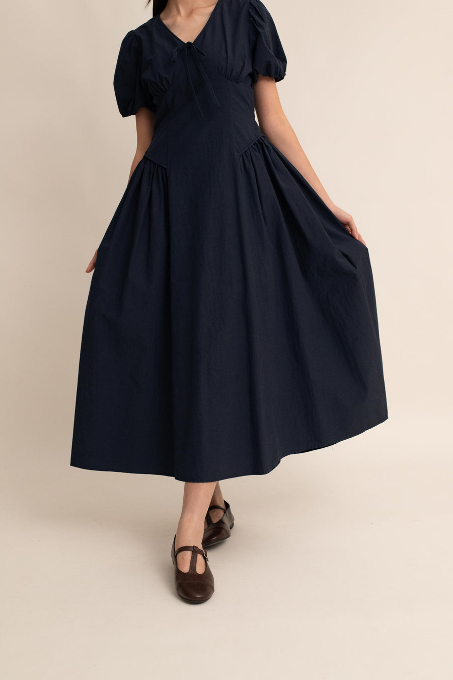 Kersha Maxi Puff Dress