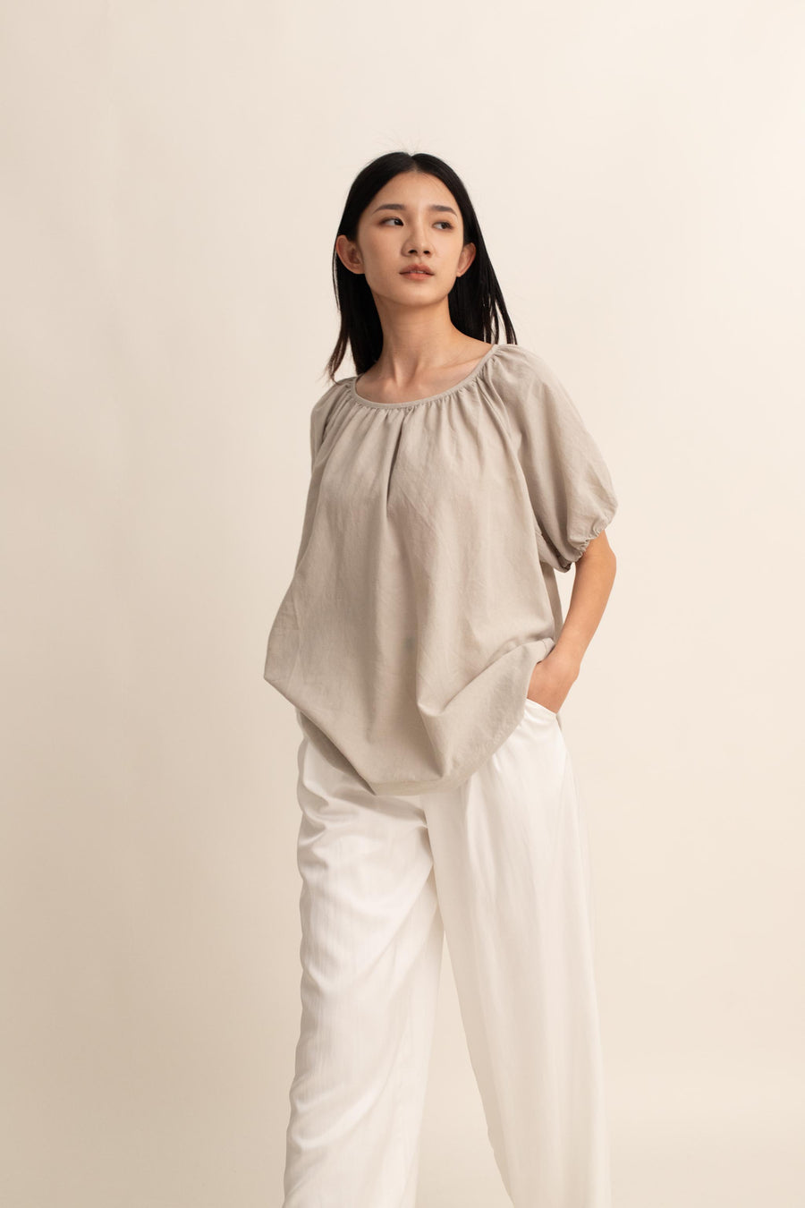 Lana Puff Top