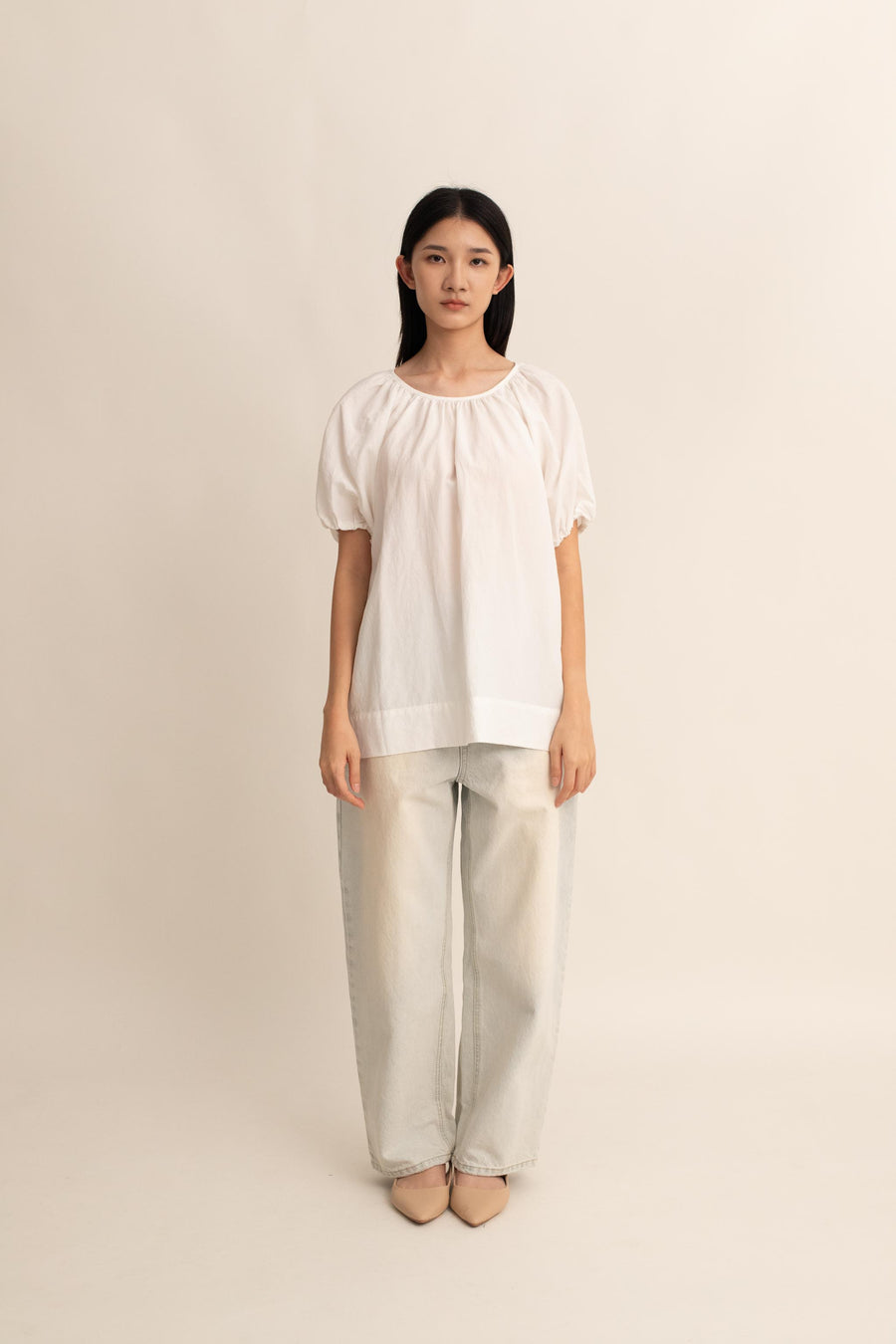 Lana Puff Top