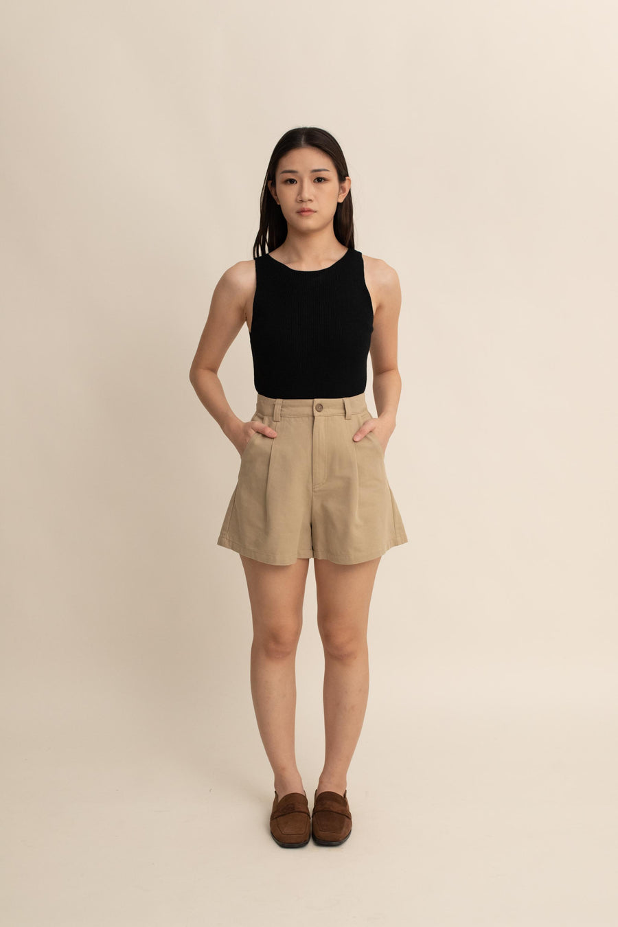 Luna High Waist Shorts