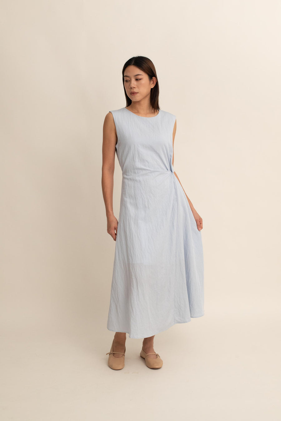 Lyrene Side Knot Dress