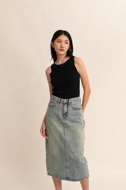 Maris Denim Skirt