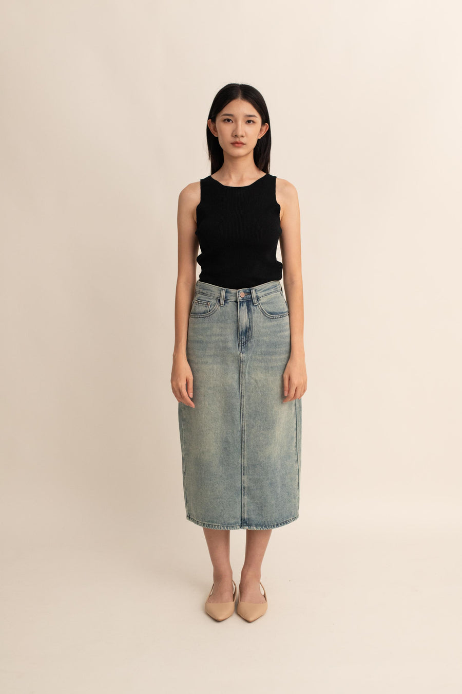 Maris Denim Skirt