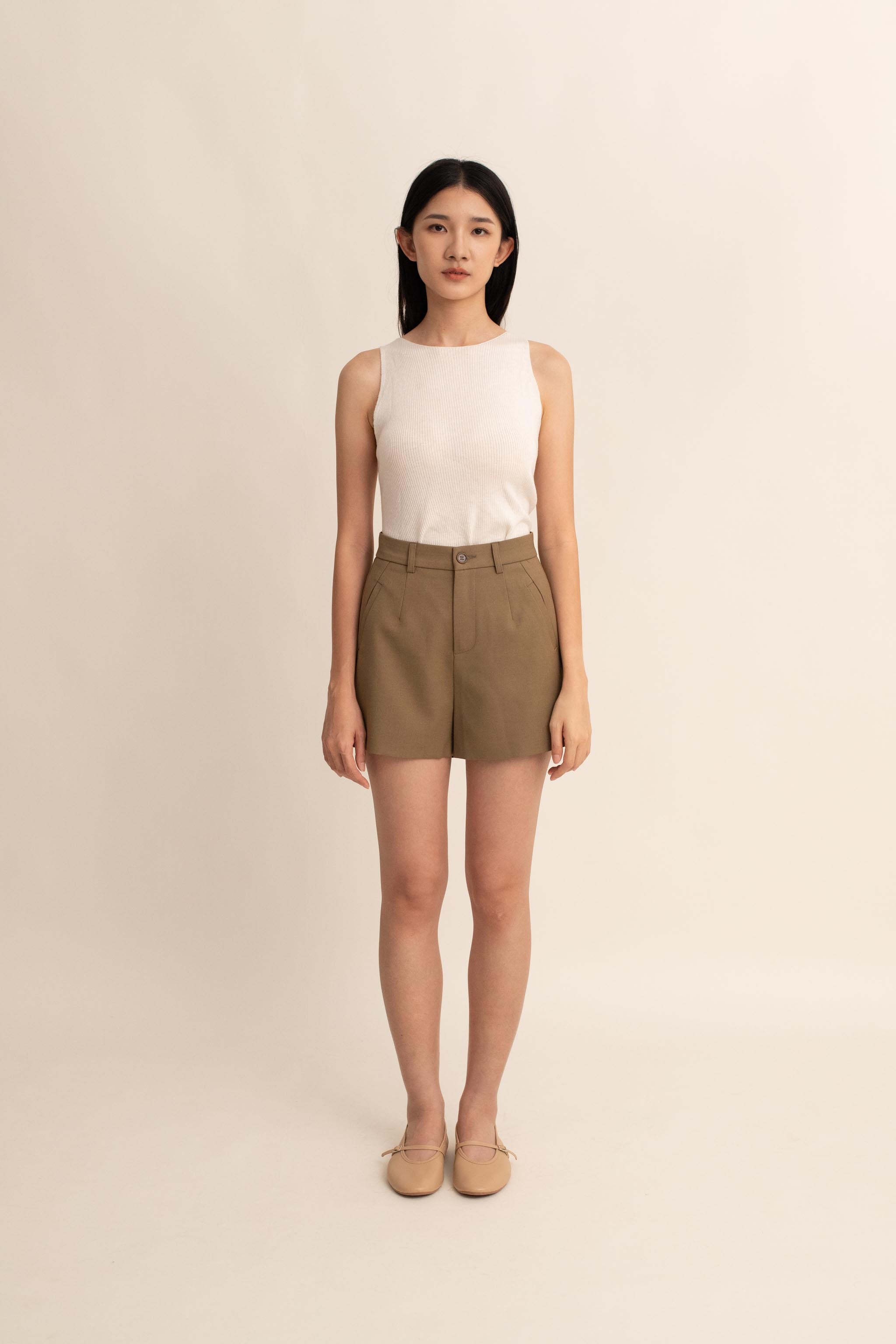 Noelle Classic Tailored Shorts