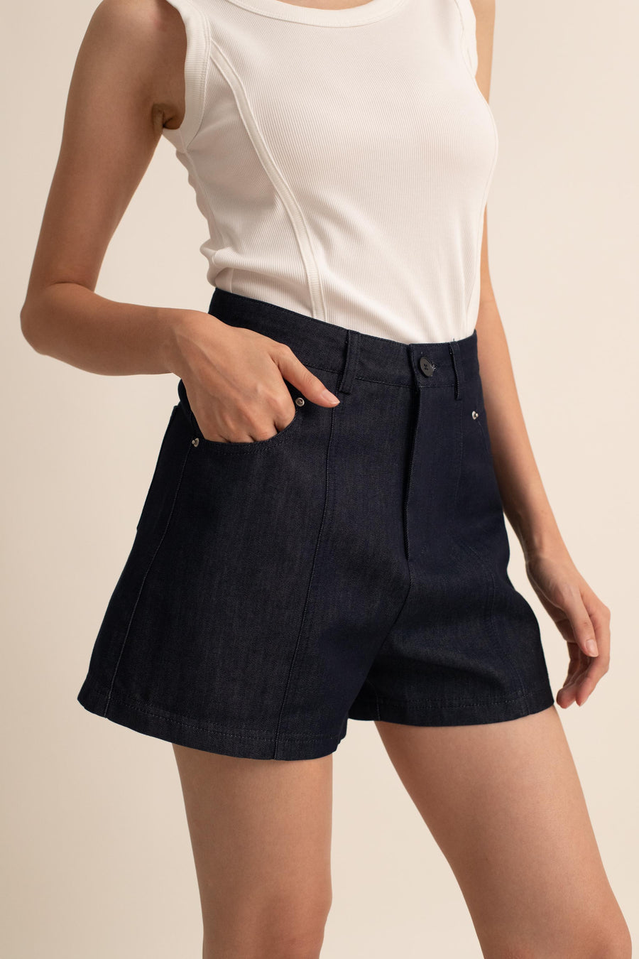 Riley High Waist Shorts