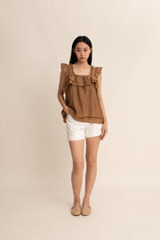 Thea Ruffle Top