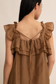 Thea Ruffle Top