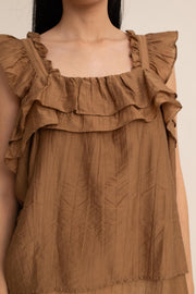 Thea Ruffle Top