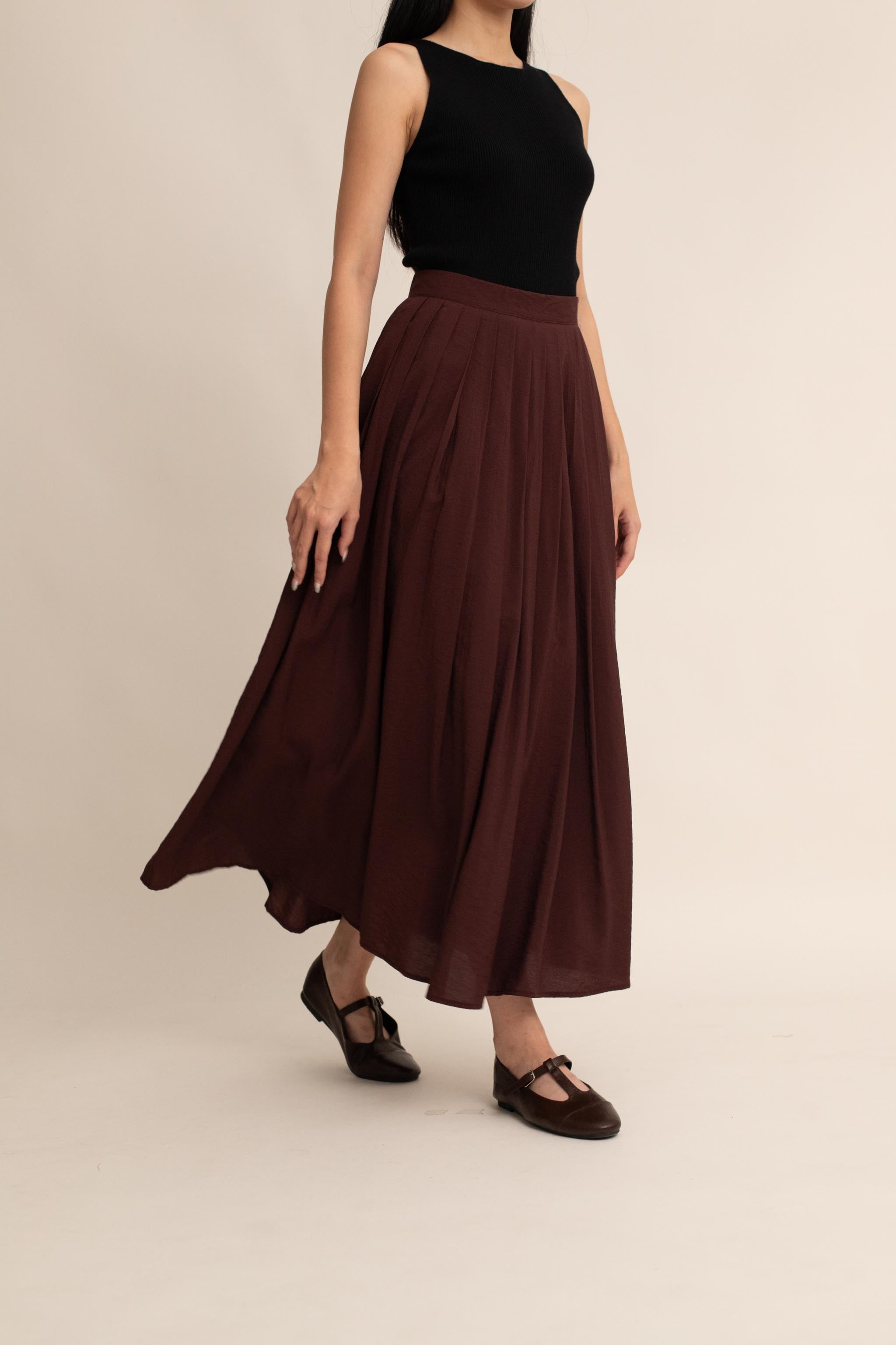 Valeria Pleated Skirt