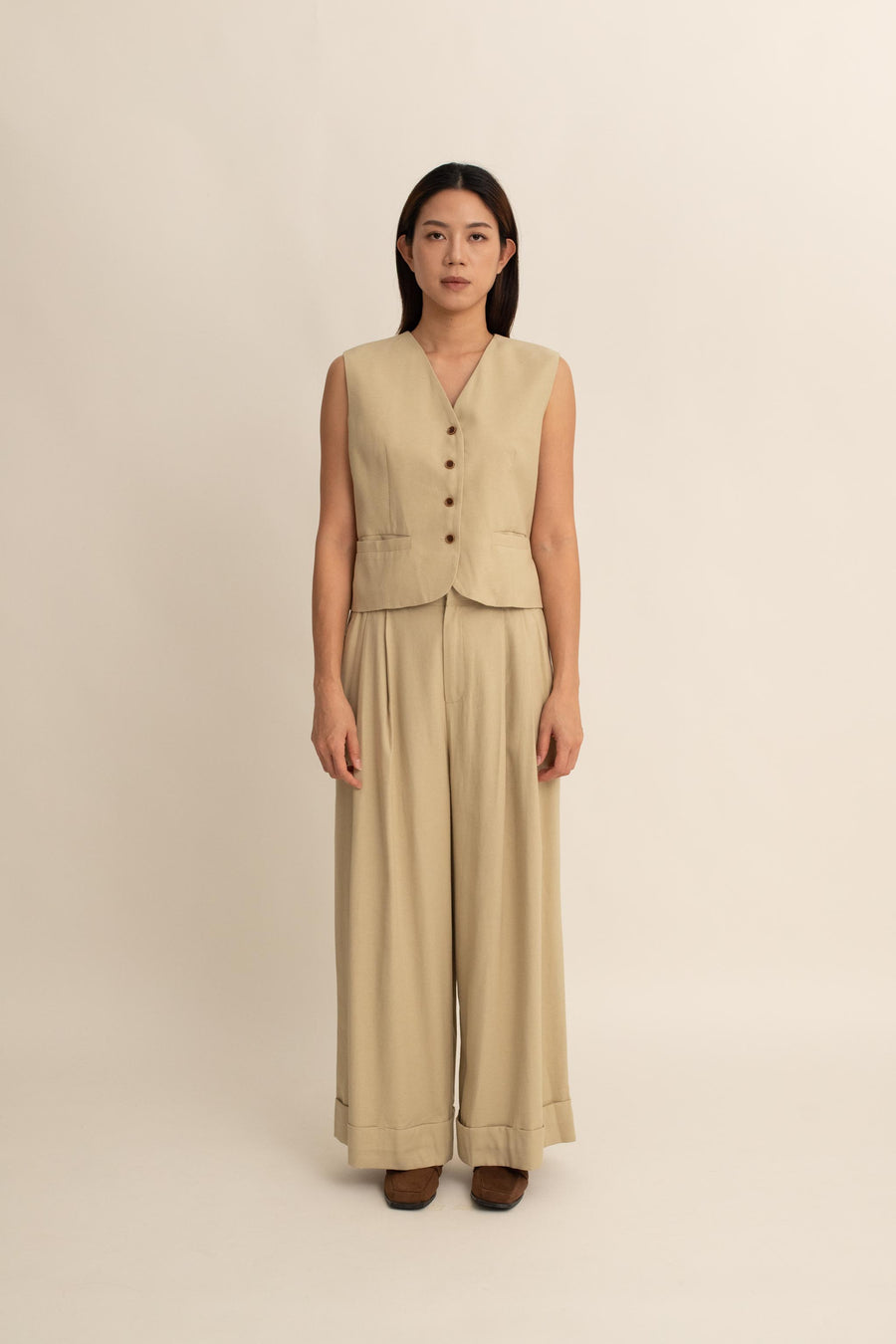 Vera Linen Vest