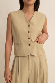 Vera Linen Vest