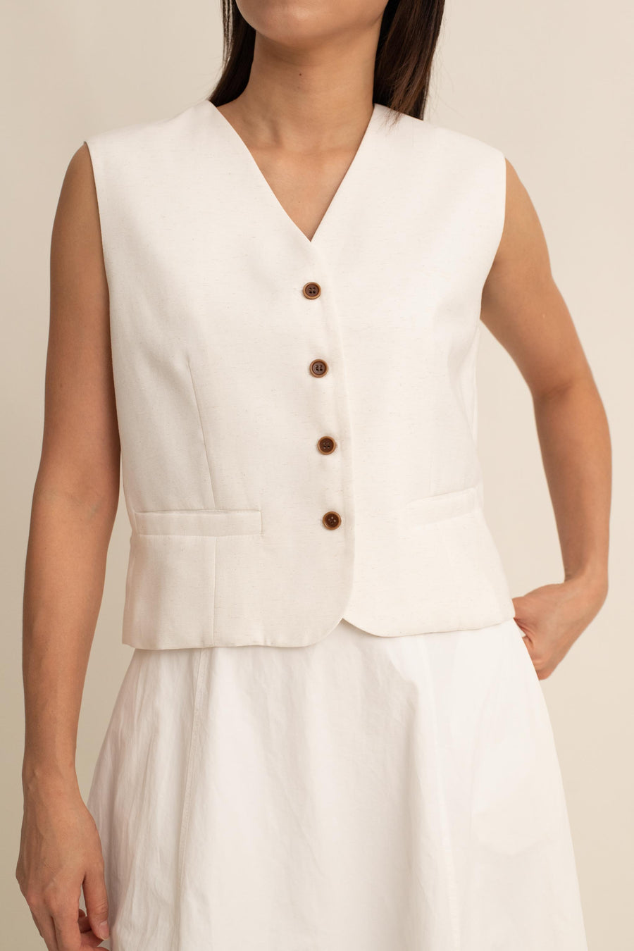 Vera Linen Vest